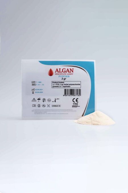 پودر انعقاد خون برند ALGAN (3گرمی)